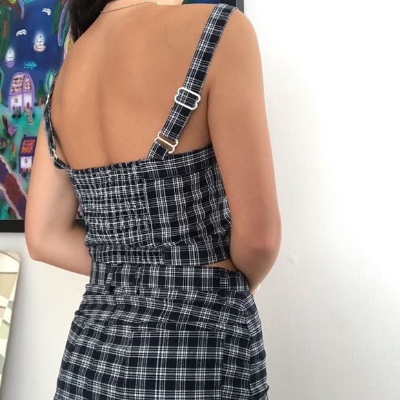Brandy Melville plaid top - Picture 2 of 2